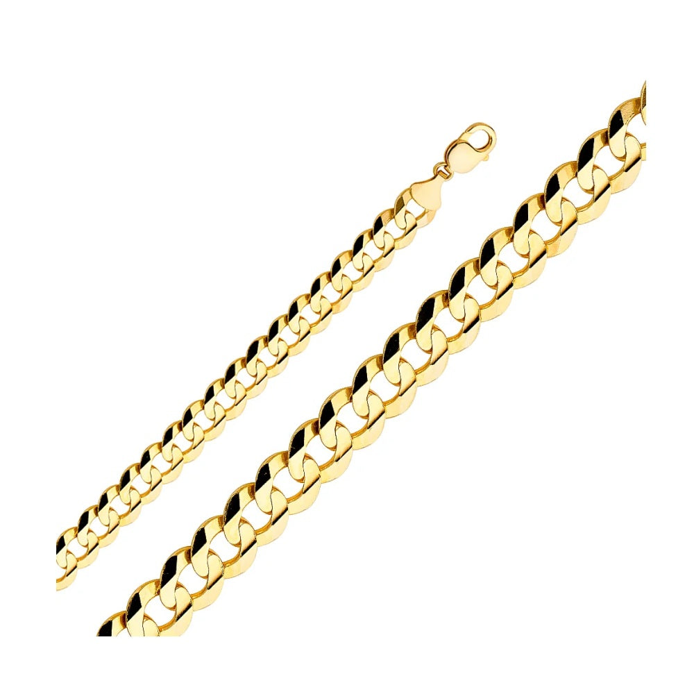 8.5" 12.2mm Miami Cuban Link Bracelet in 14k Yellow Gold